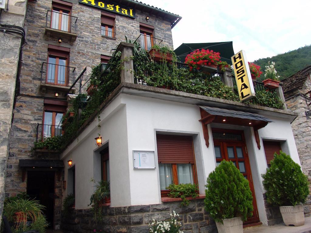 Hostal Pirineos Sarvisé Dış mekan fotoğraf